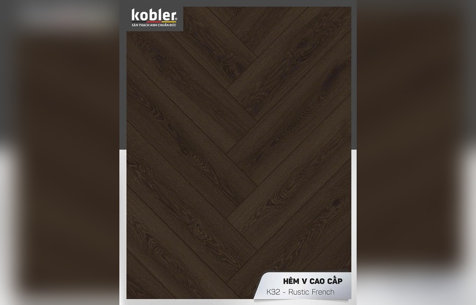 SÀN THẠCH ANH KOBLER K32 - Rustic French FXS