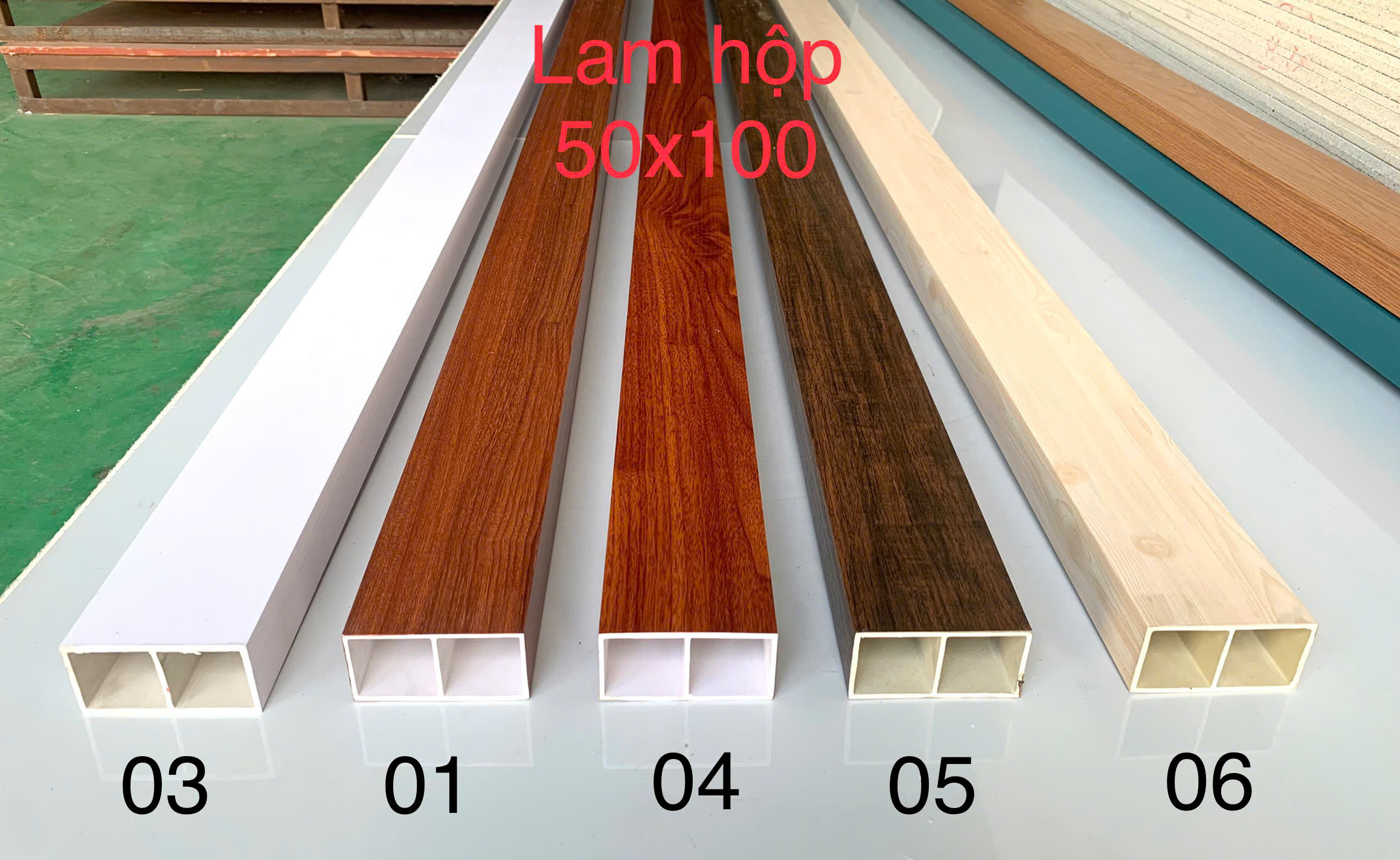 Lam Hộp Nhựa Giả Gỗ Giá rẻ