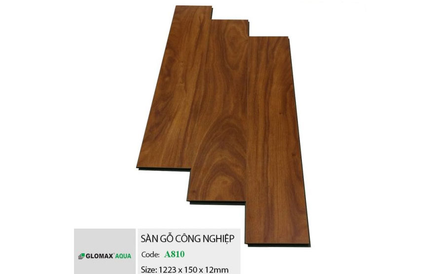 Sàn gỗ Glomax Aqua cốt xanh A810