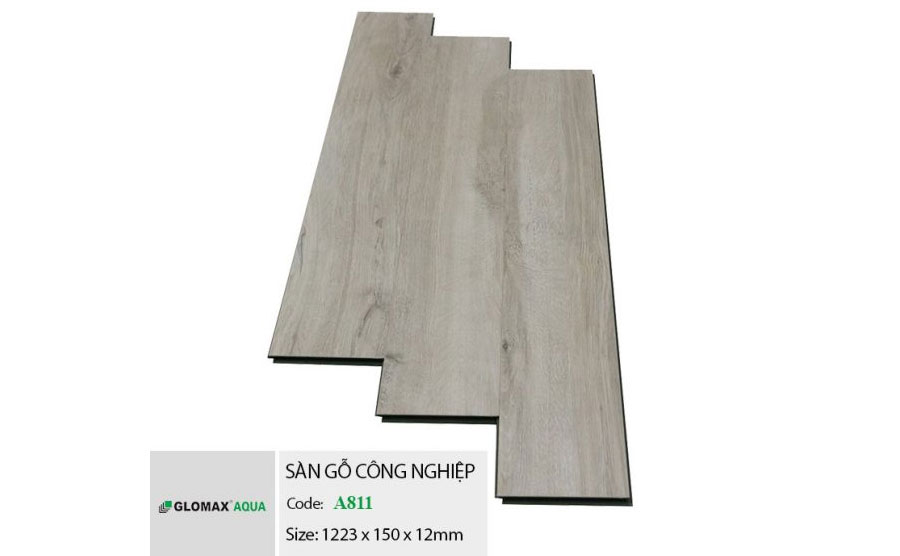 Sàn gỗ Glomax Aqua cốt xanh A811