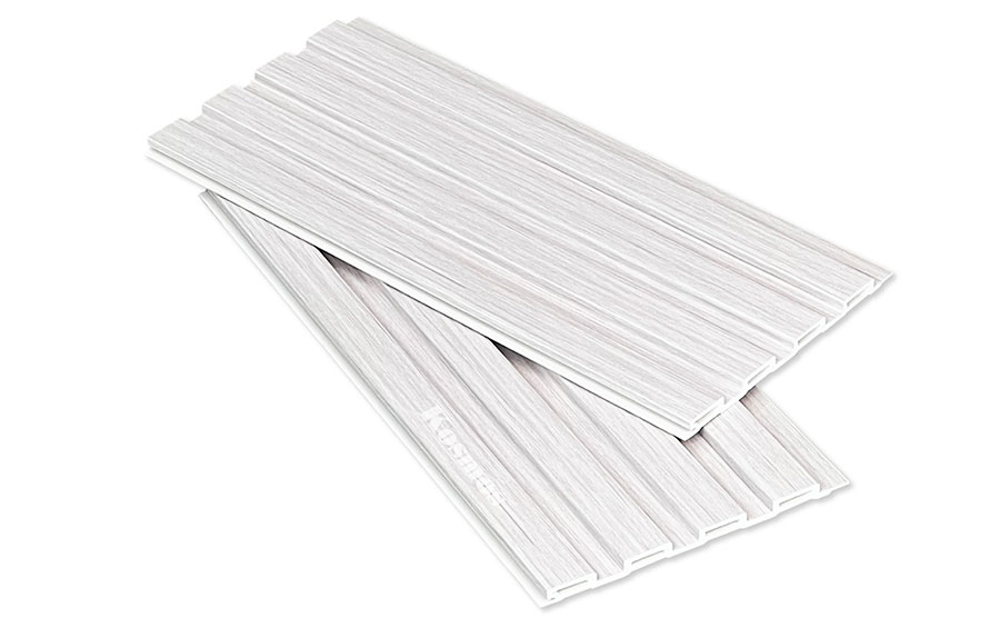 4 sóng thấp PVC trắng ngà (White Oak) 4S150X9-005