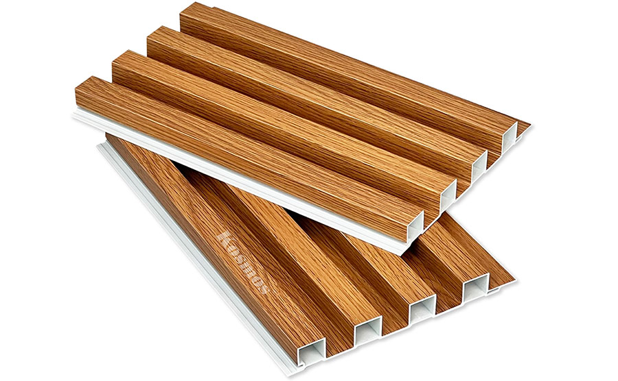 4 sóng cao PVC vàng sồi đậm (Honey Oak) 4S200X25-003