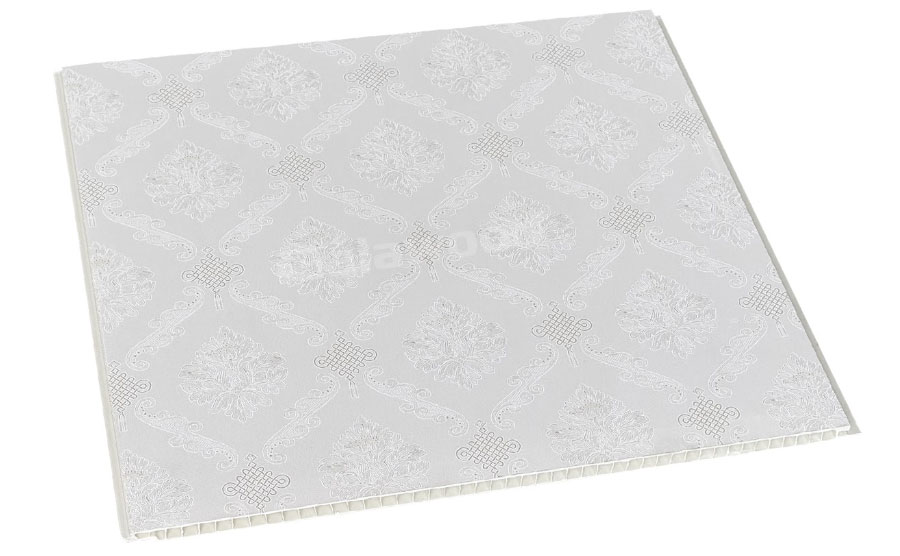 Tấm ốp Nano 9mm SPC vân giấy kem hoa văn G1-920B