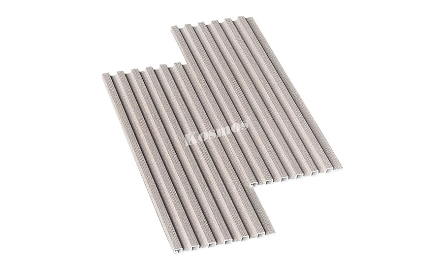 Lam sóng vân vải chống xước vàng kem ánh kim 6S819